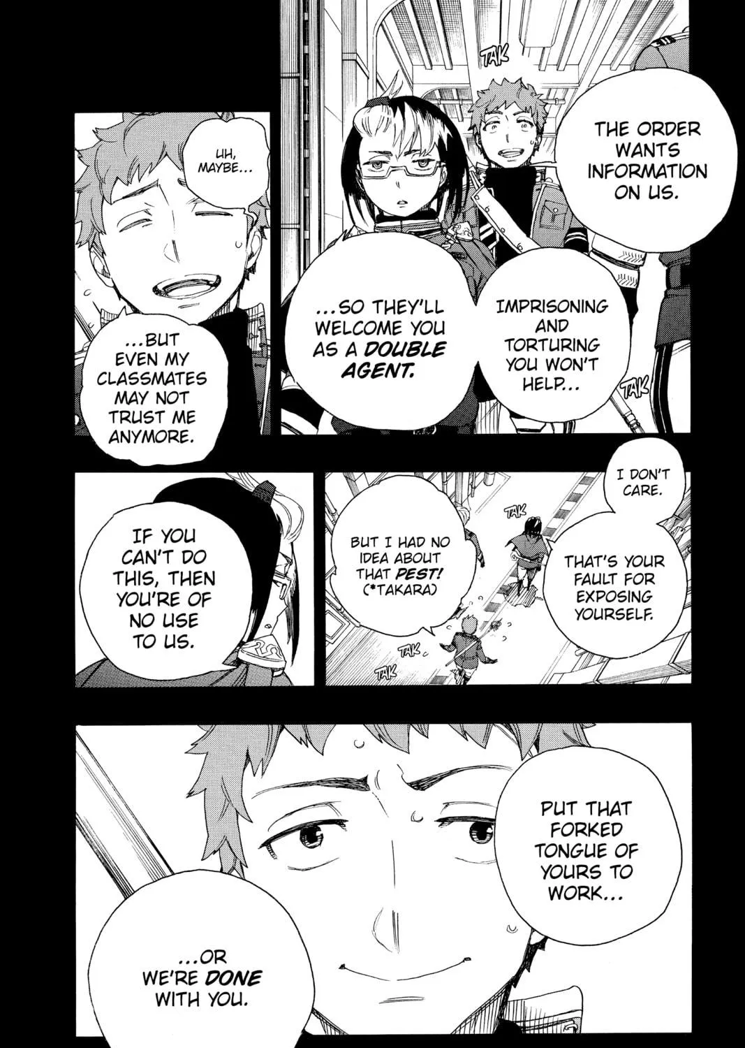 Read Blue Exorcist chapter 66 image 18 on Lezhin