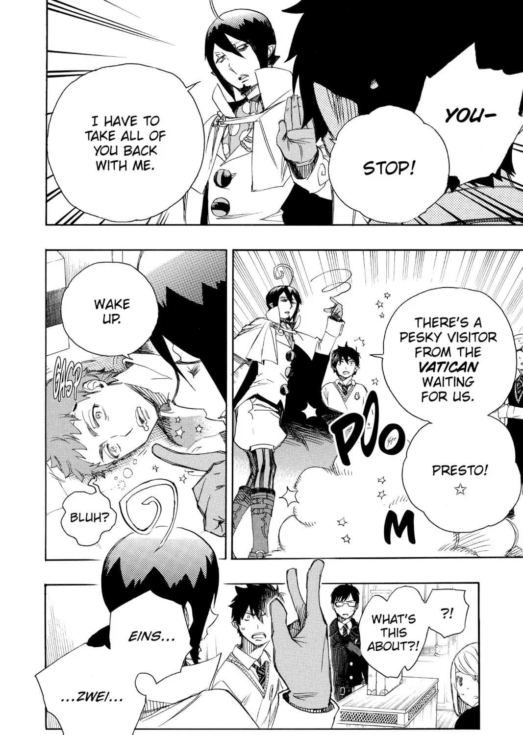 Read Blue Exorcist chapter 66 image 2 on Lezhin