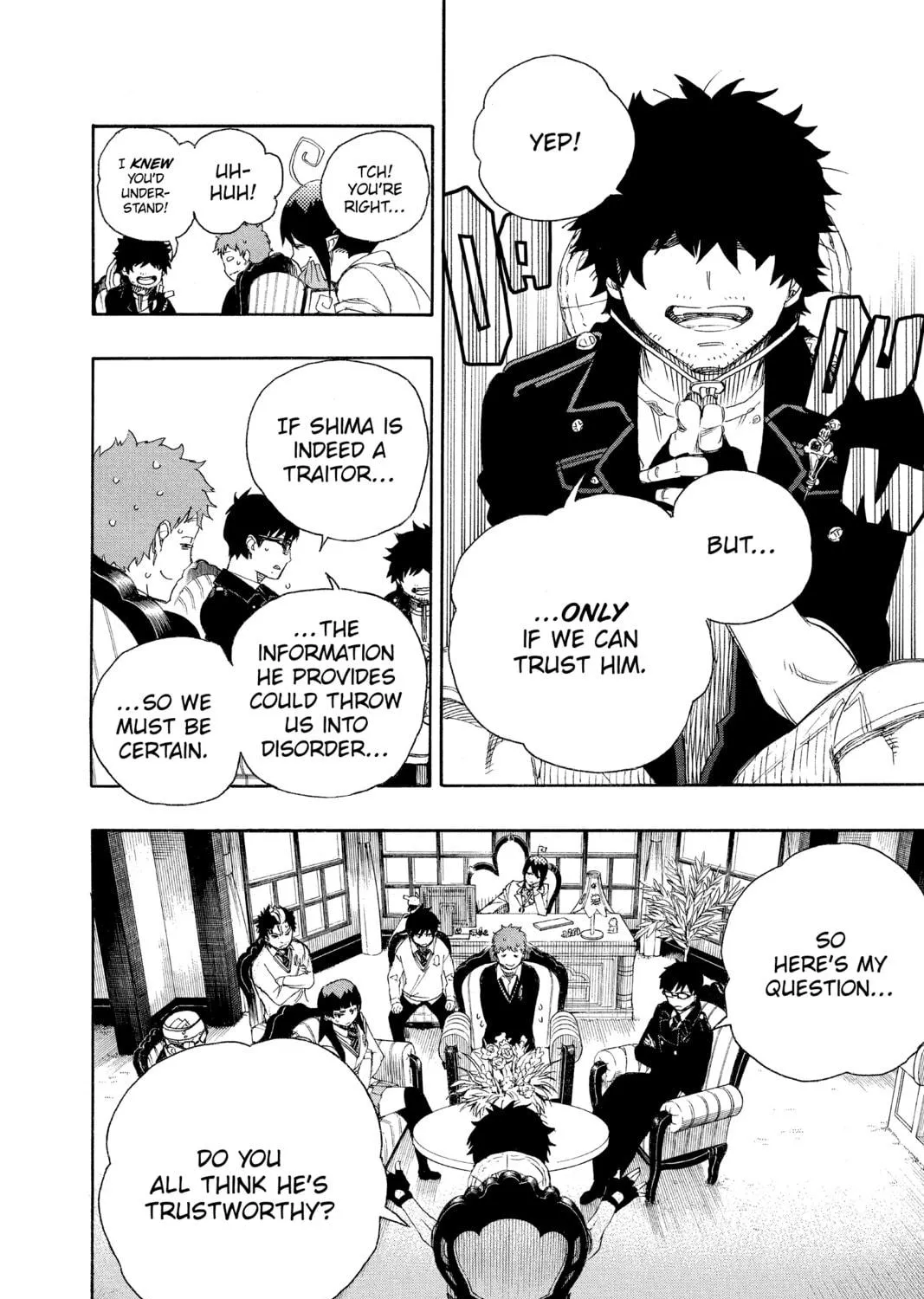Read Blue Exorcist chapter 66 image 22 on Lezhin
