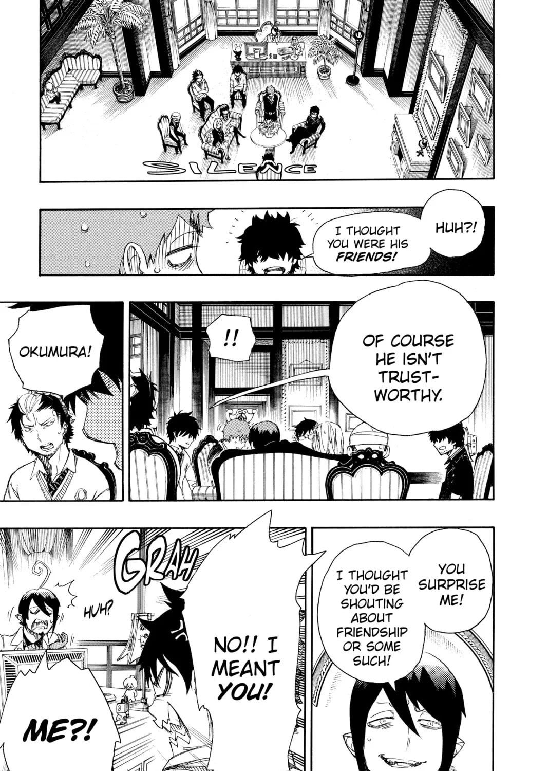 Read Blue Exorcist chapter 66 image 24 on Lezhin