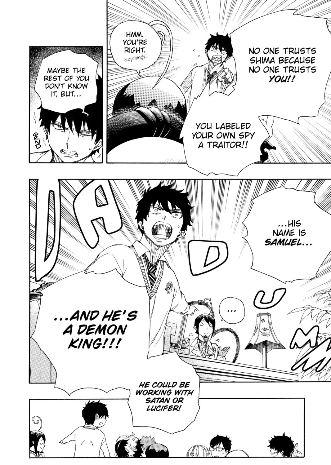 Read Blue Exorcist chapter 66 image 26 on Lezhin