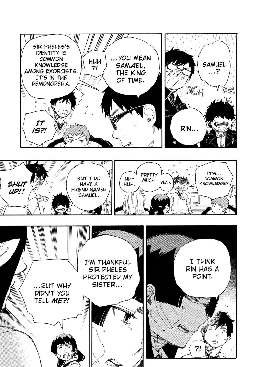 Read Blue Exorcist chapter 66 image 28 on Lezhin