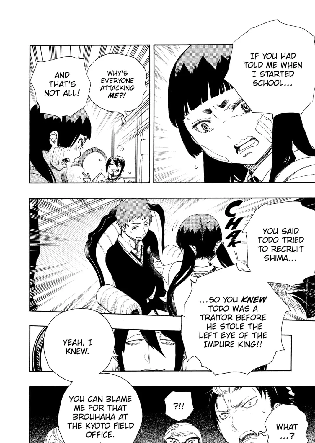 Read Blue Exorcist chapter 66 image 30 on Lezhin