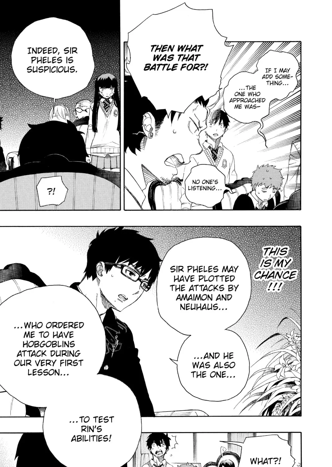 Read Blue Exorcist chapter 66 image 32 on Lezhin