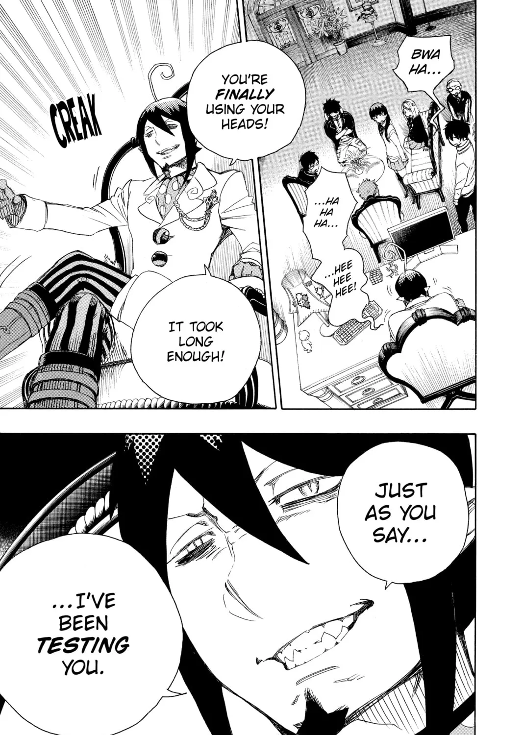 Read Blue Exorcist chapter 66 image 36 on Lezhin