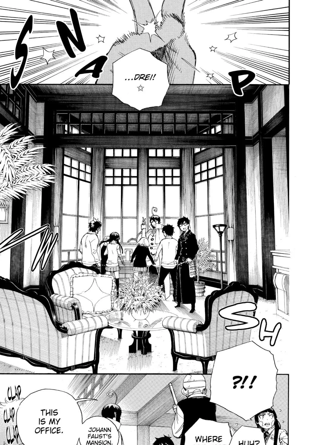 Read Blue Exorcist chapter 66 image 4 on Lezhin