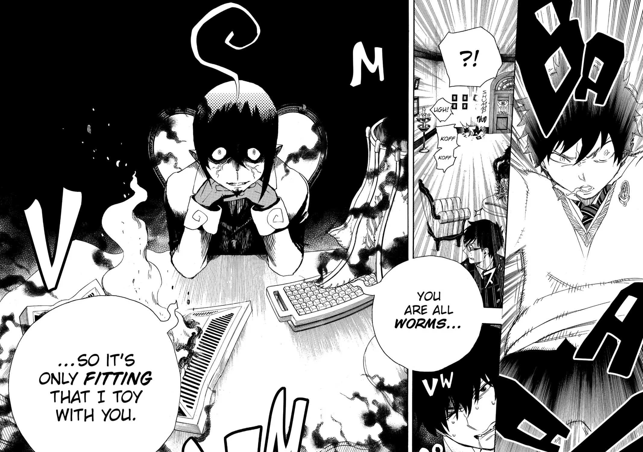 Read Blue Exorcist chapter 66 image 46 on Lezhin