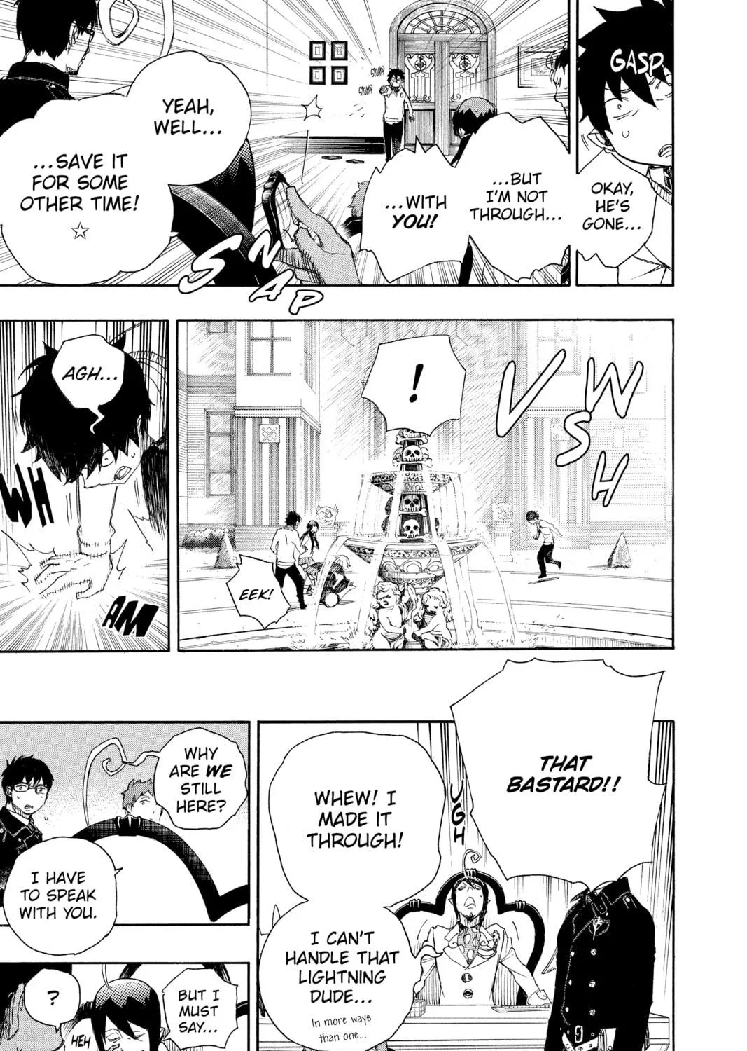 Read Blue Exorcist chapter 66 image 58 on Lezhin