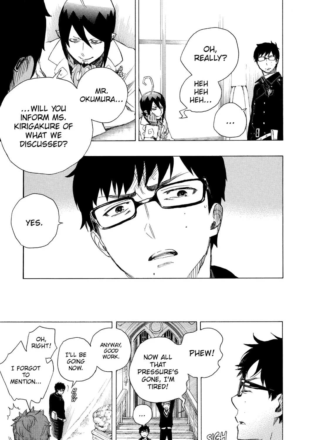 Read Blue Exorcist chapter 66 image 62 on Lezhin