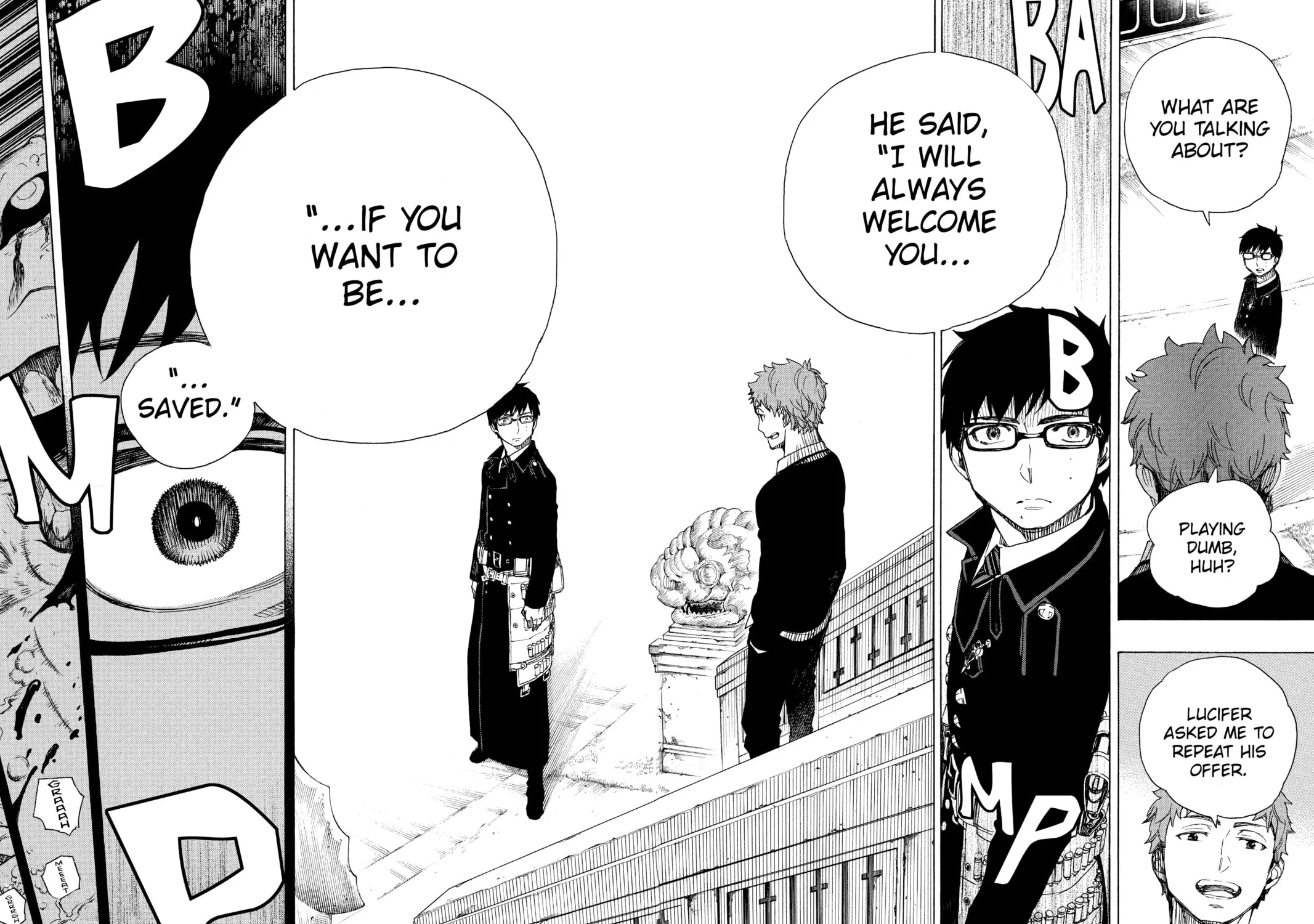 Read Blue Exorcist chapter 67 image 10 on Lezhin