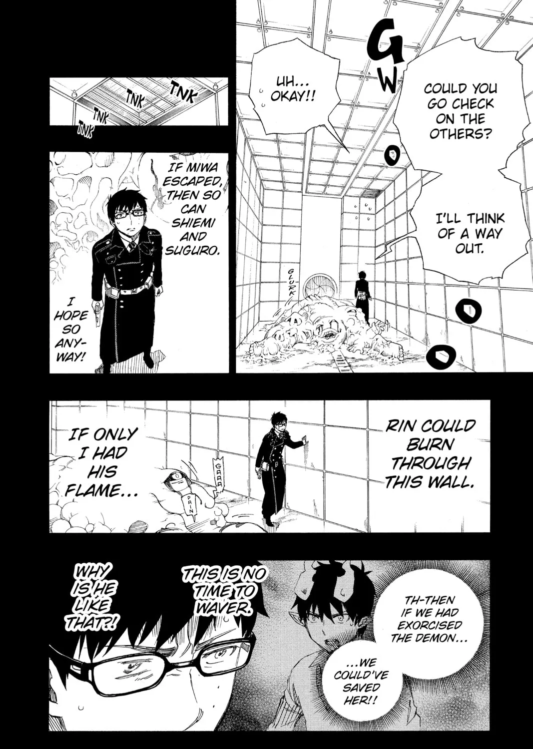 Read Blue Exorcist chapter 67 image 12 on Lezhin