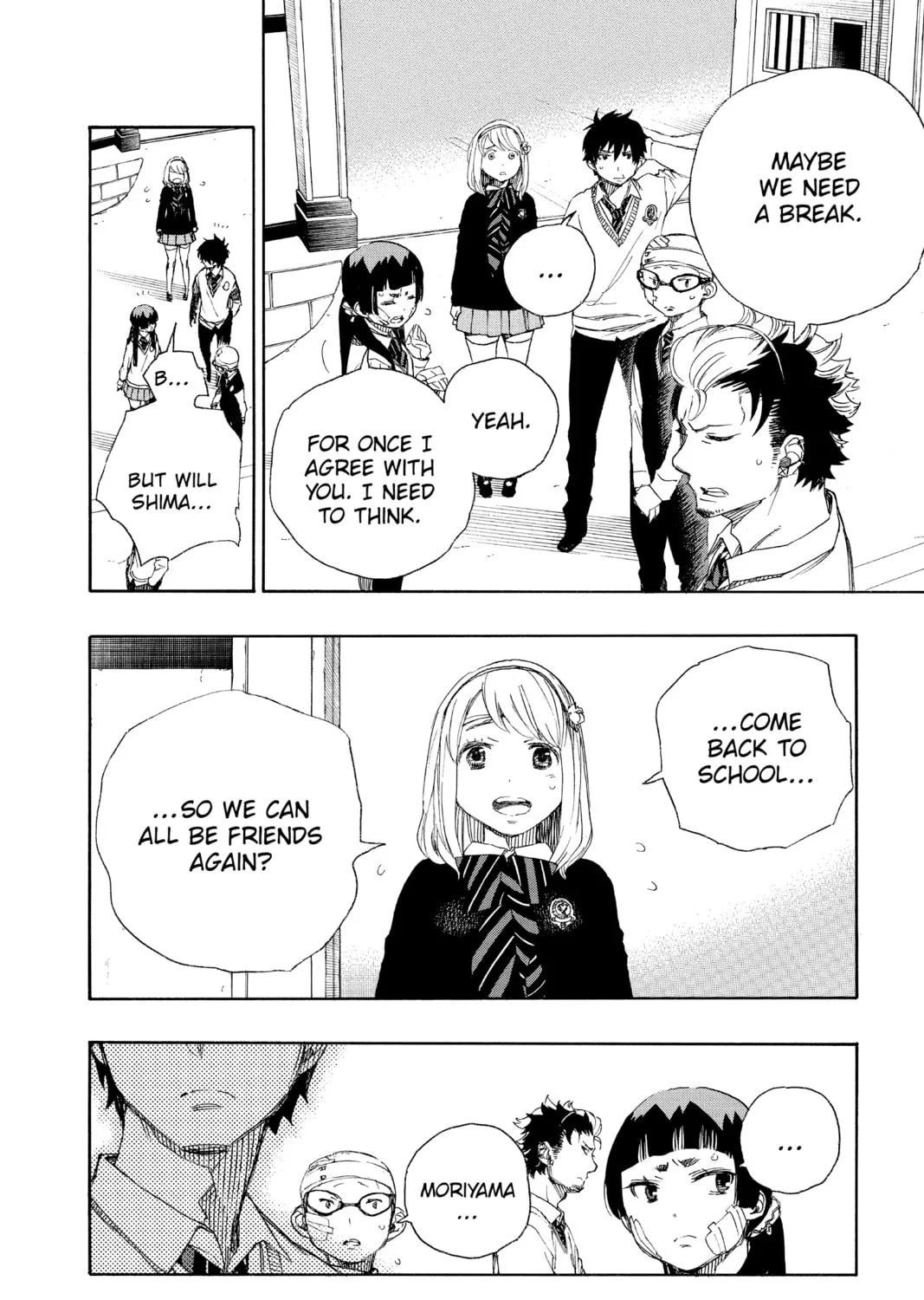 Read Blue Exorcist chapter 67 image 2 on Lezhin