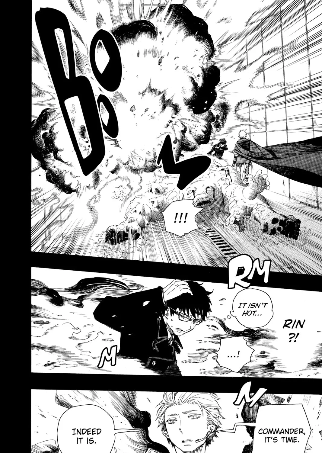 Read Blue Exorcist chapter 67 image 32 on Lezhin