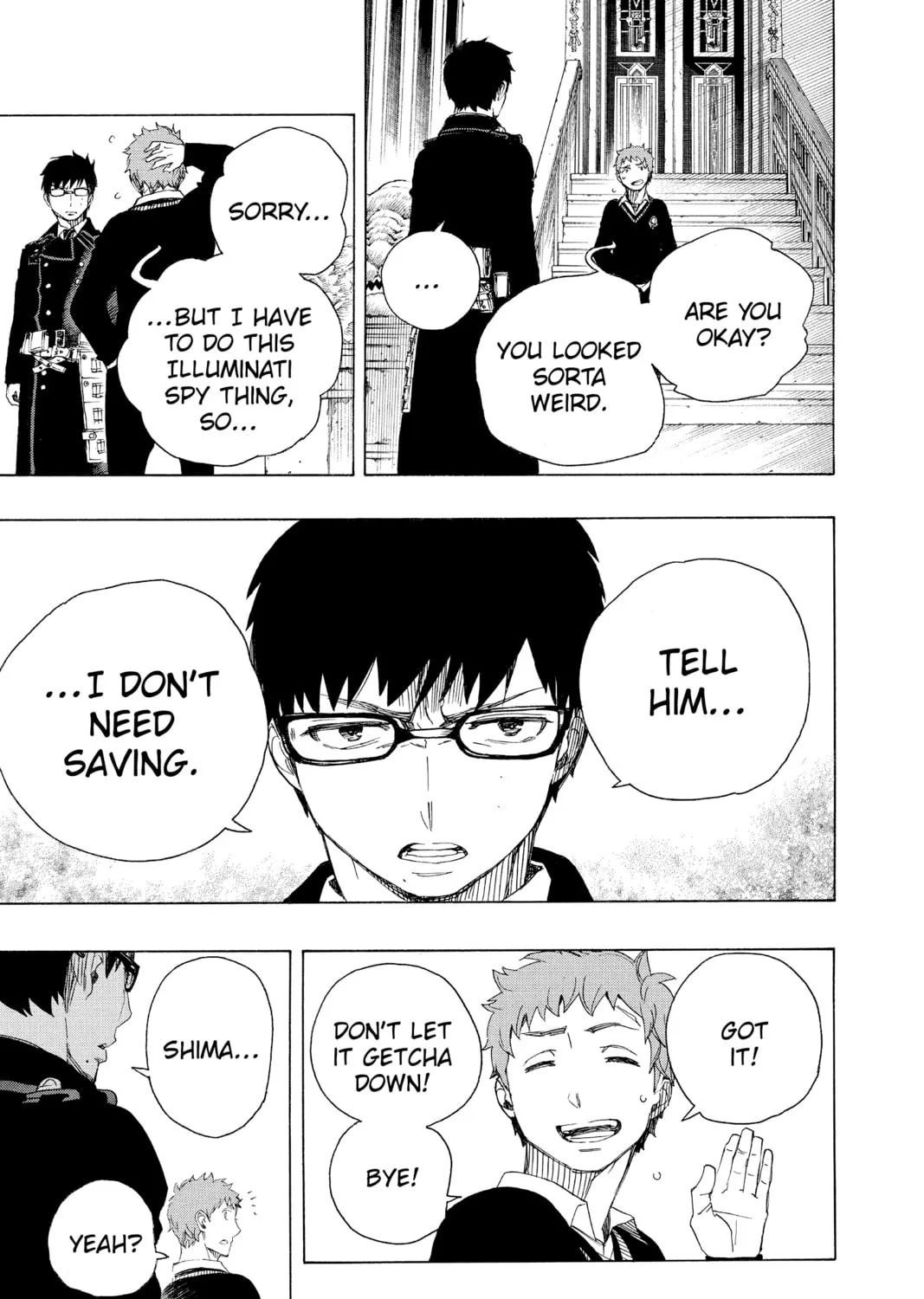 Read Blue Exorcist chapter 67 image 42 on Lezhin