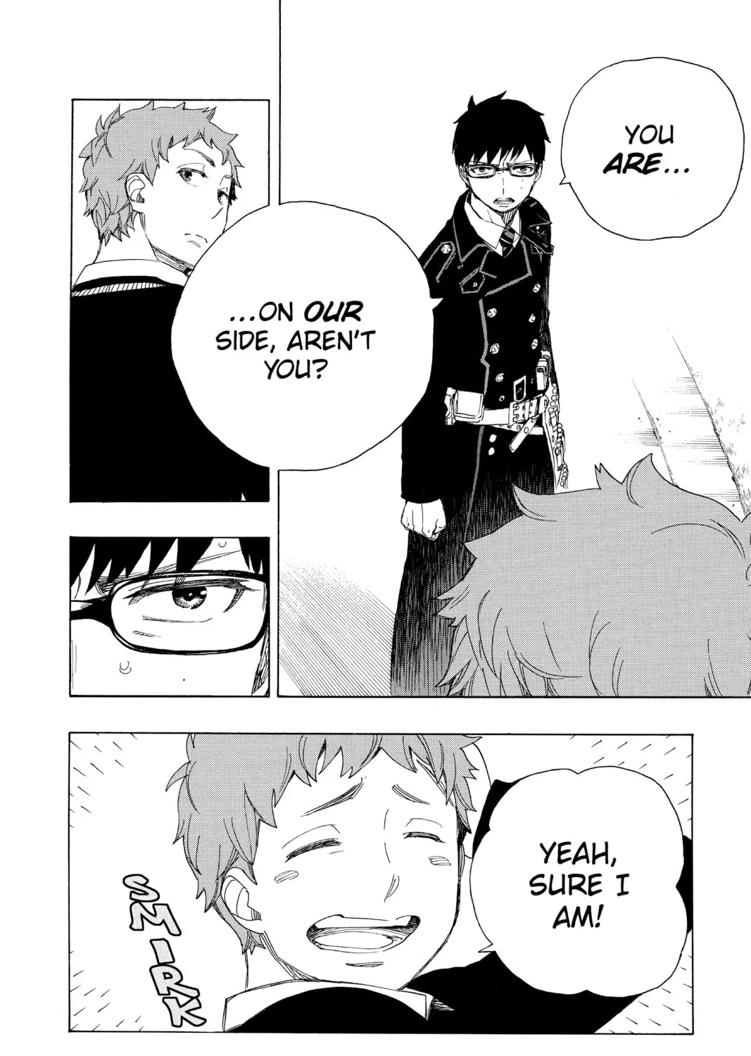 Read Blue Exorcist chapter 67 image 44 on Lezhin
