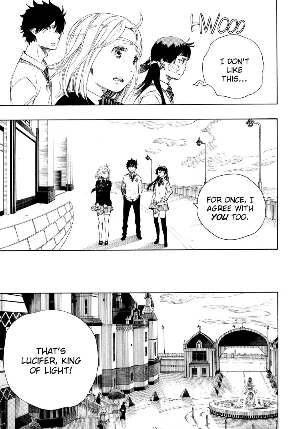 Read Blue Exorcist chapter 67 image 8 on Lezhin
