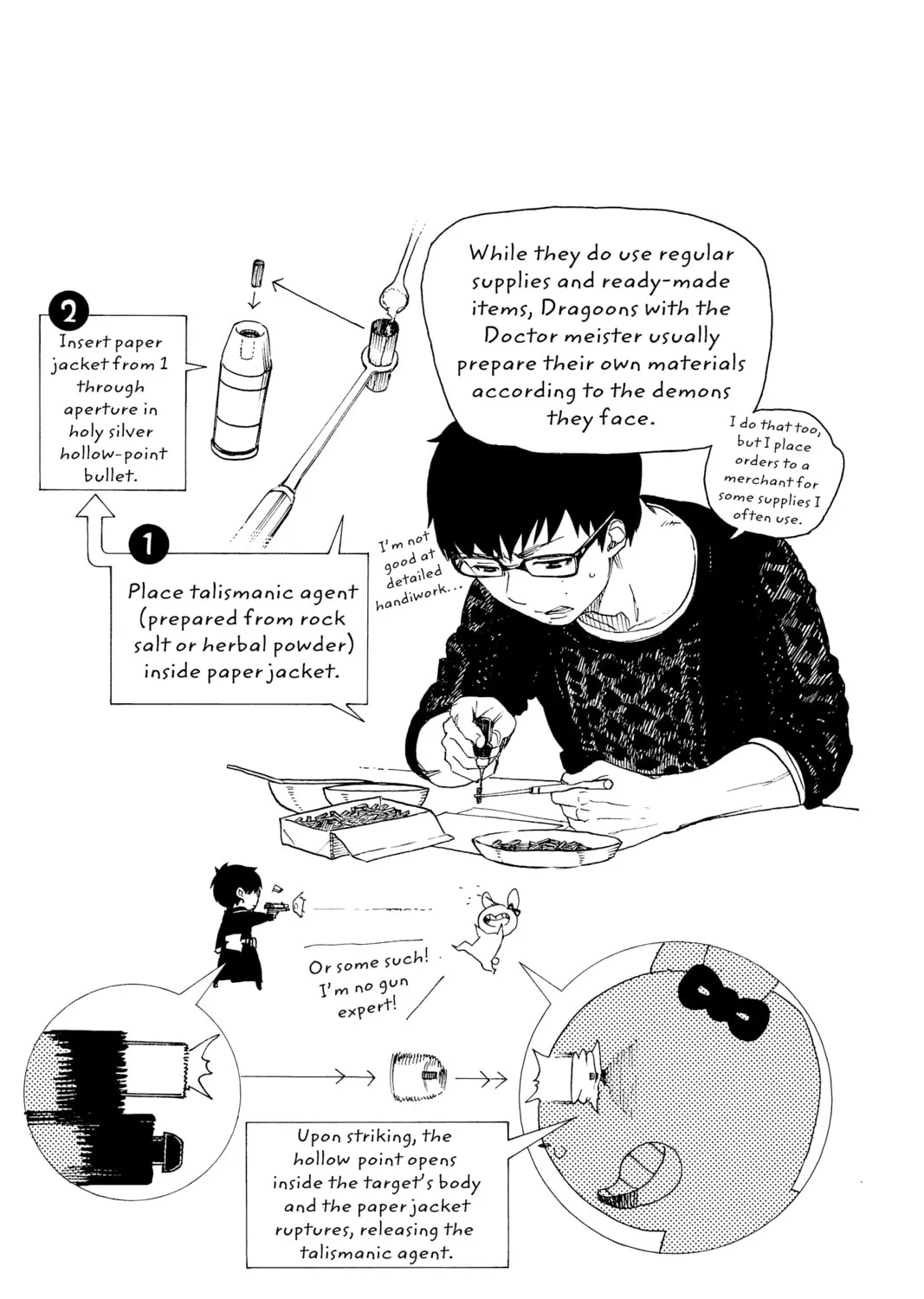 Read Blue Exorcist chapter 67 image 86 on Lezhin