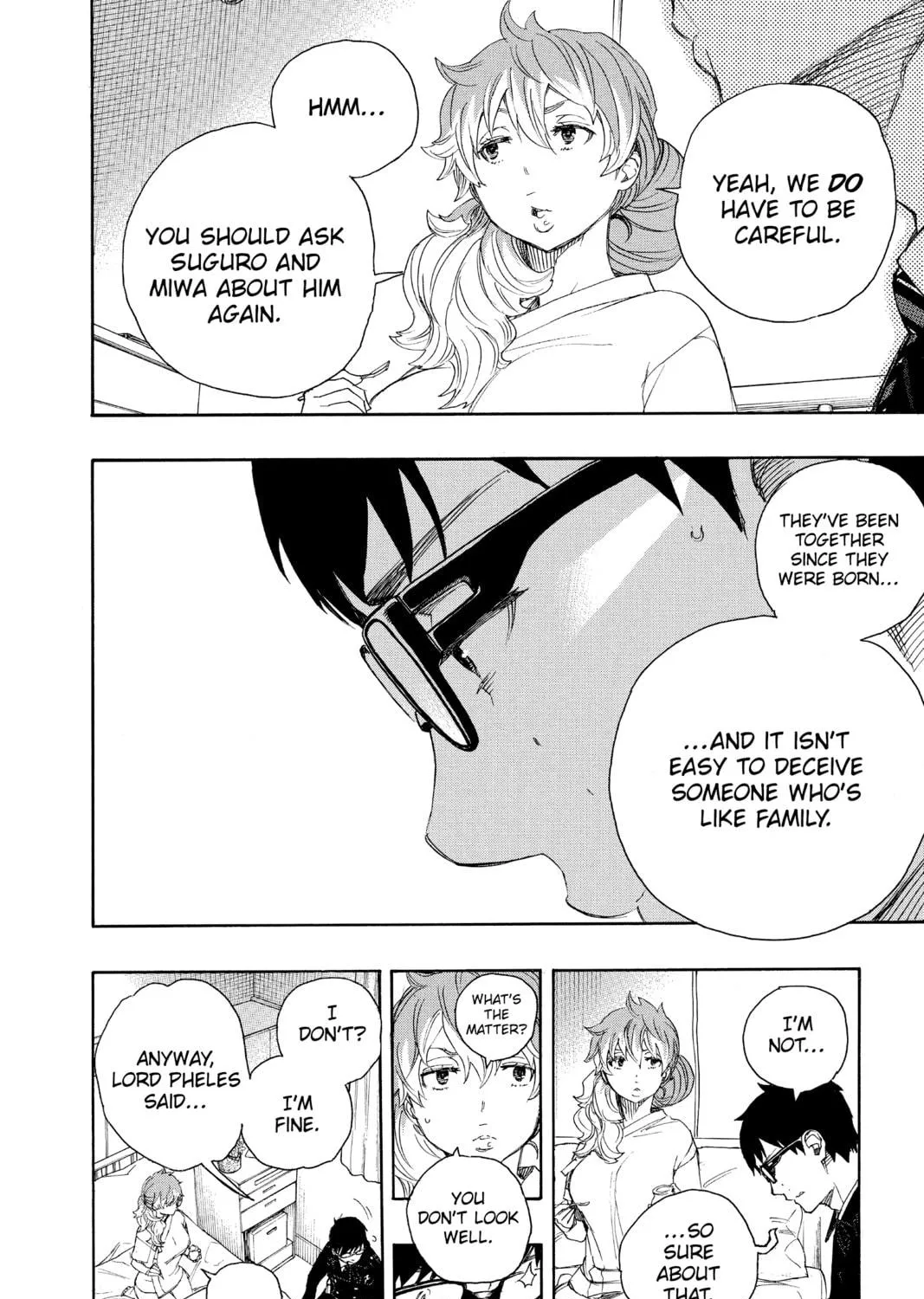 Read Blue Exorcist chapter 68 image 10 on Lezhin