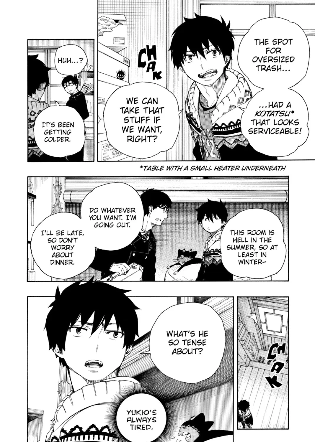 Read Blue Exorcist chapter 68 image 2 on Lezhin