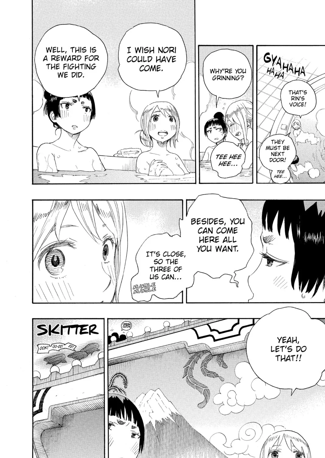 Read Blue Exorcist chapter 68 image 26 on Lezhin
