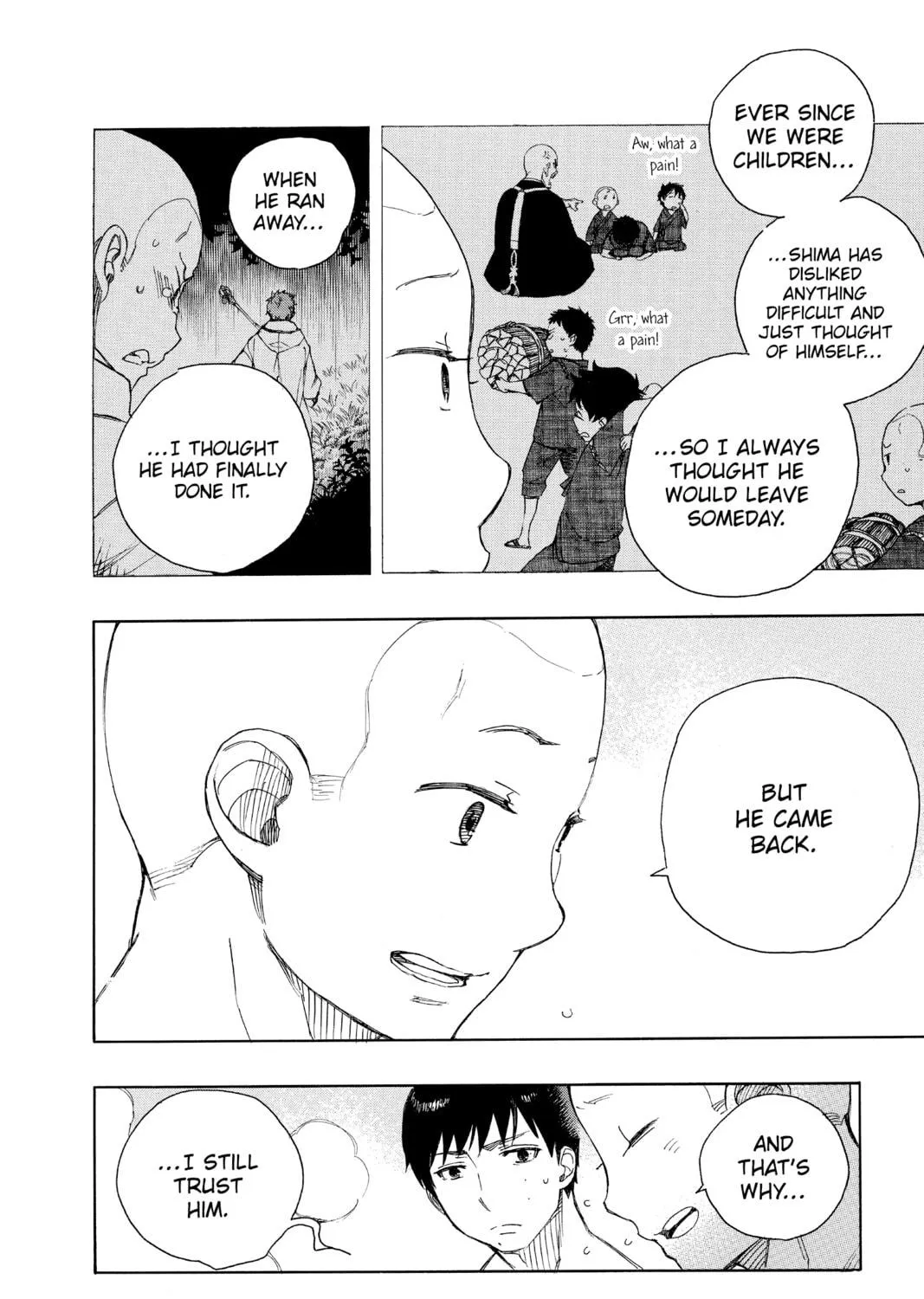 Read Blue Exorcist chapter 68 image 34 on Lezhin