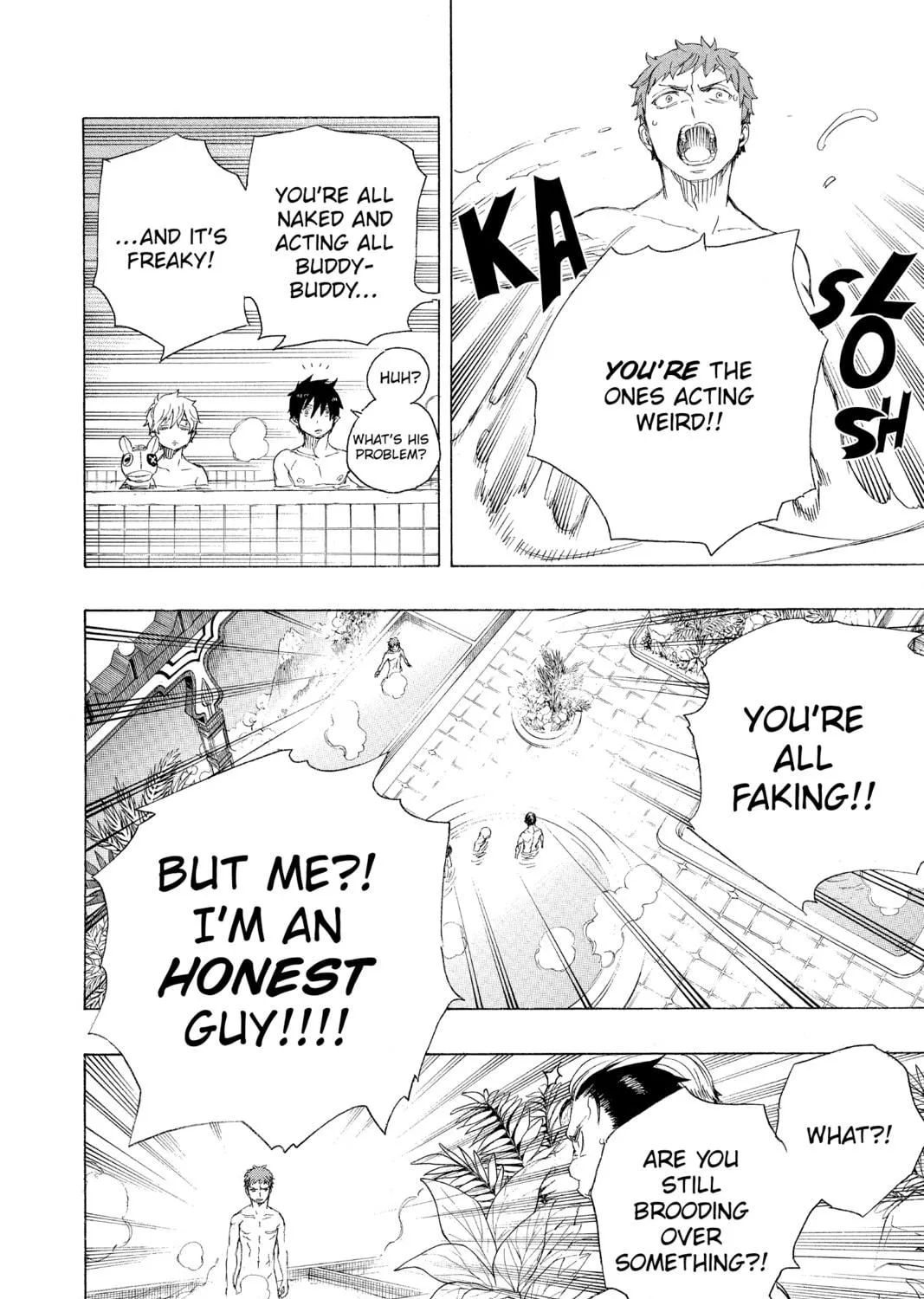 Read Blue Exorcist chapter 68 image 38 on Lezhin