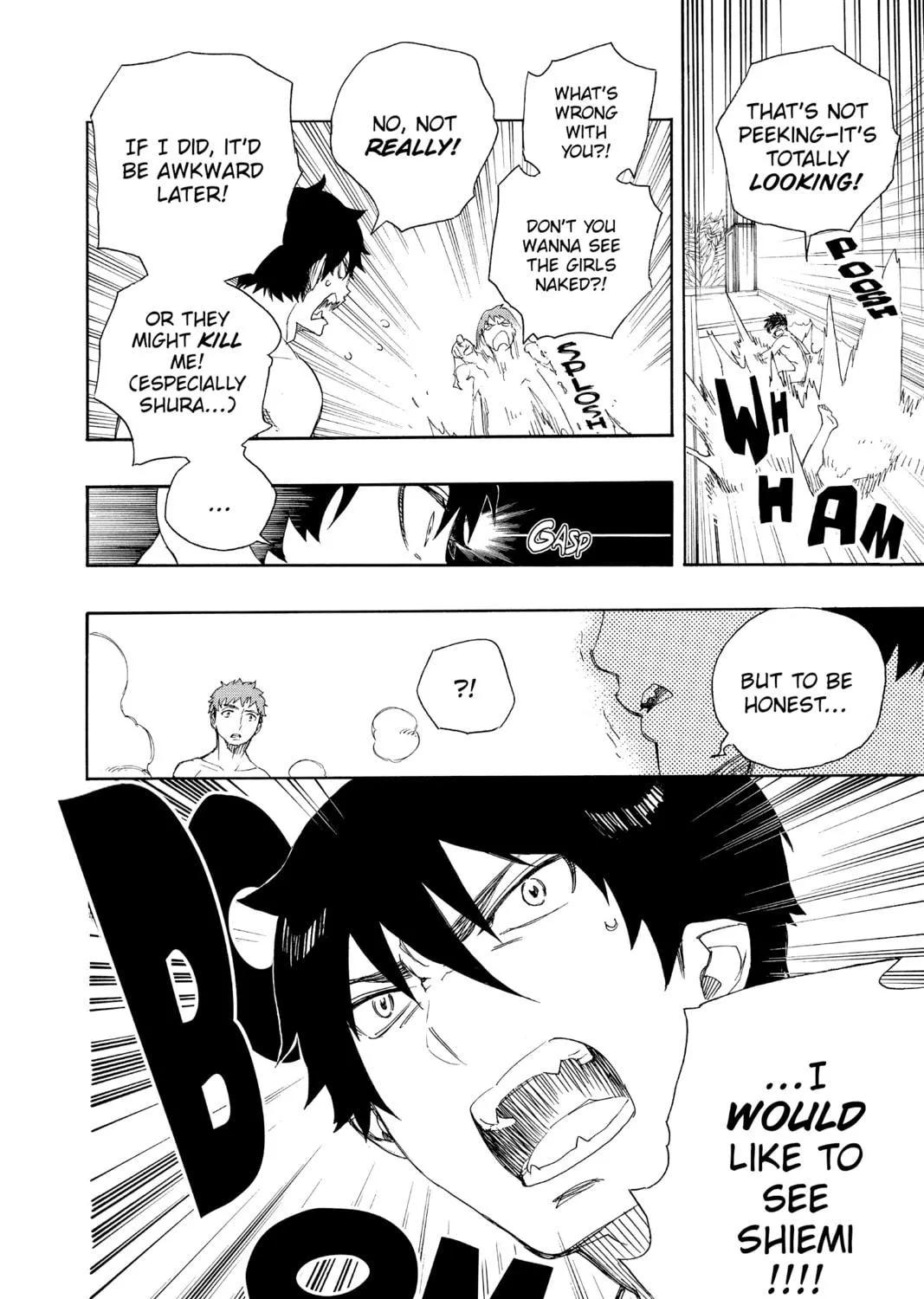 Read Blue Exorcist chapter 68 image 46 on Lezhin