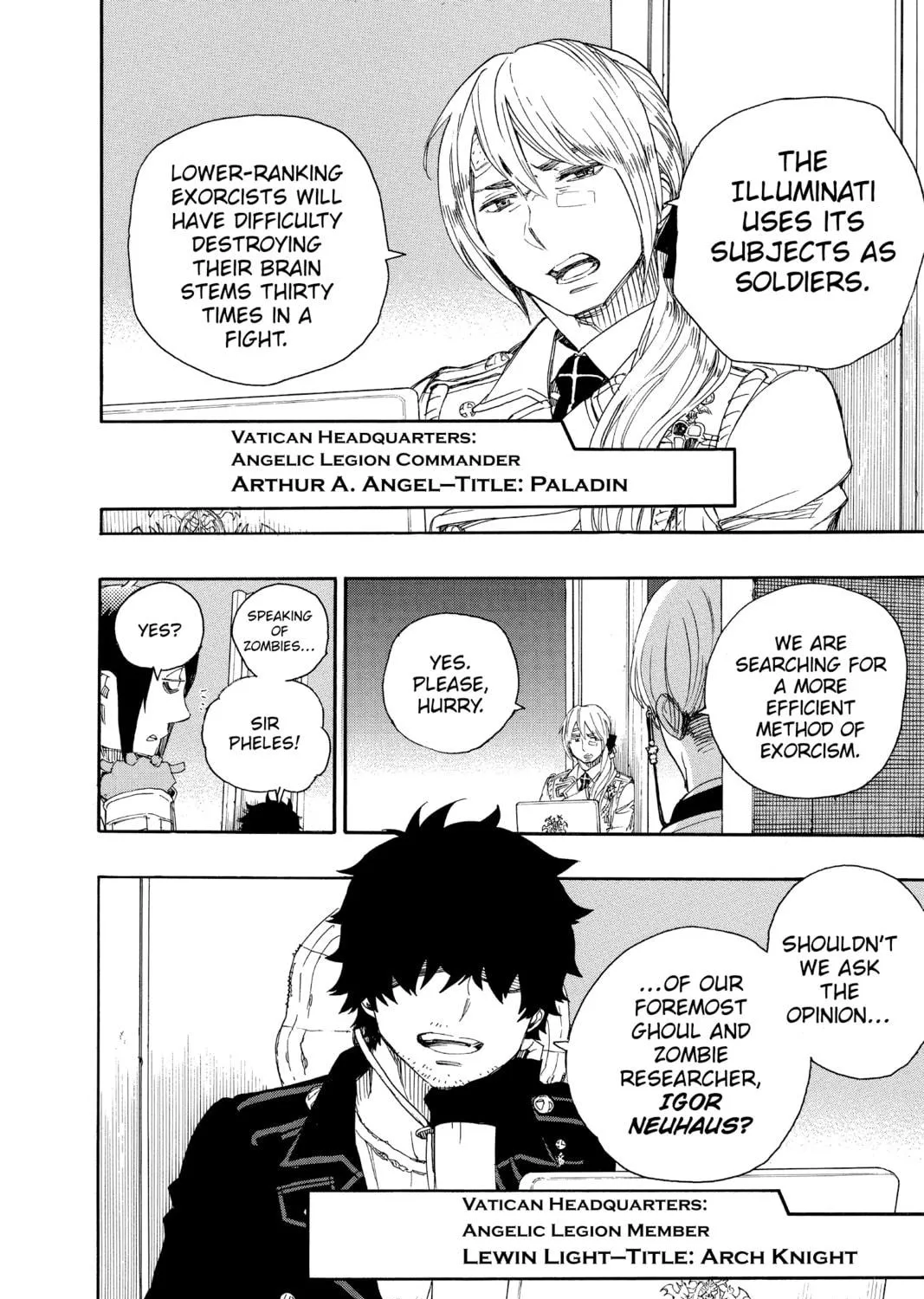 Read Blue Exorcist chapter 69 image 18 on Lezhin