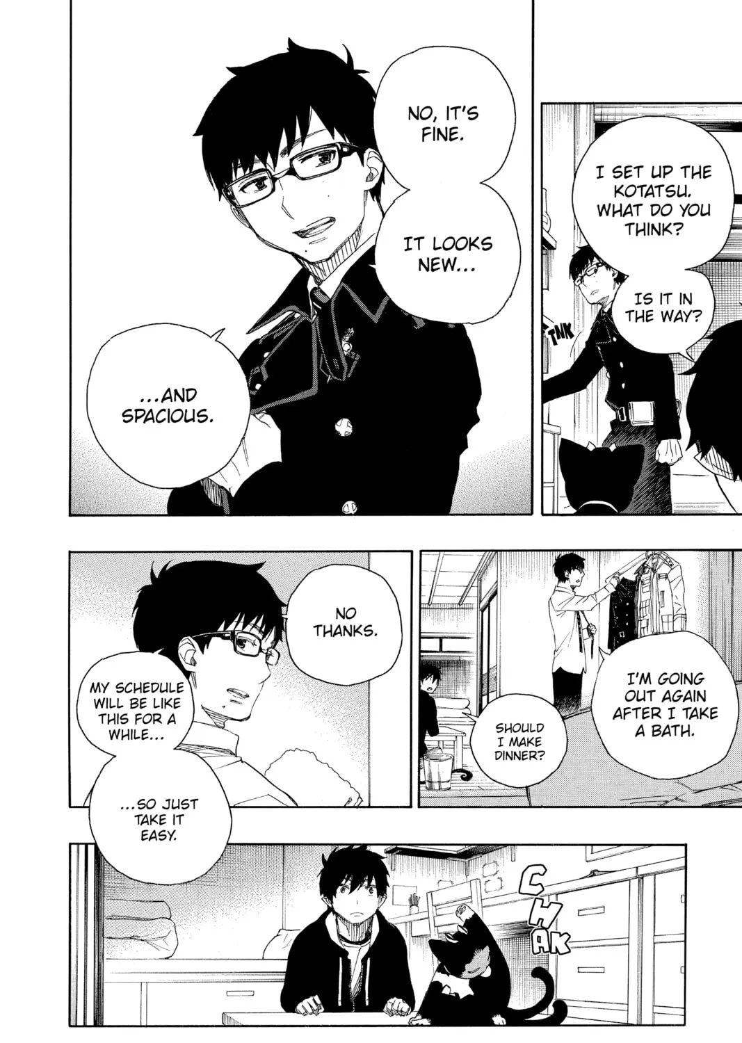 Read Blue Exorcist chapter 69 image 2 on Lezhin