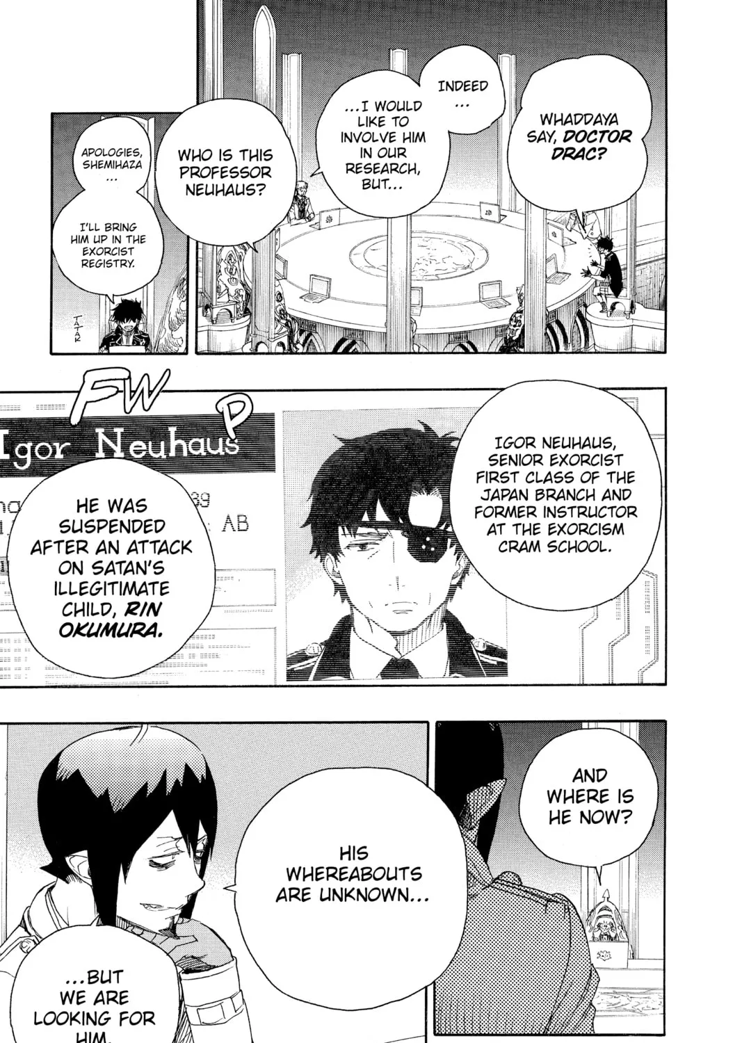 Read Blue Exorcist chapter 69 image 20 on Lezhin