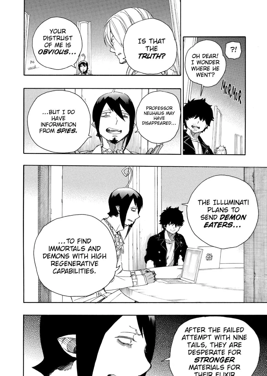 Read Blue Exorcist chapter 69 image 22 on Lezhin