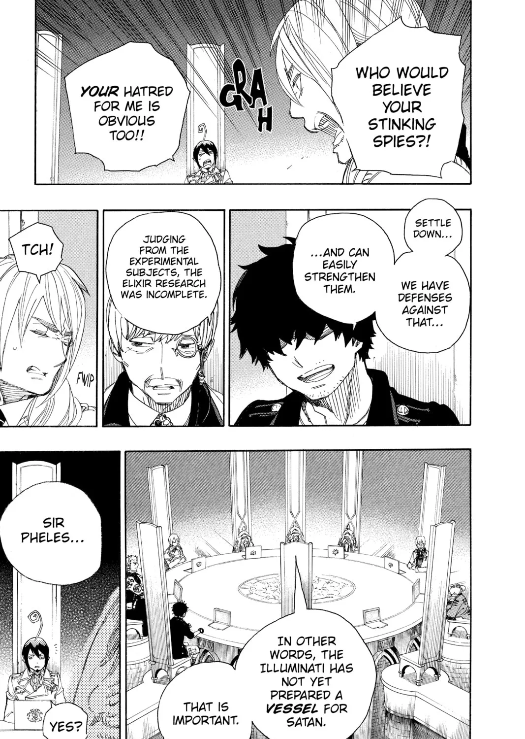 Read Blue Exorcist chapter 69 image 24 on Lezhin