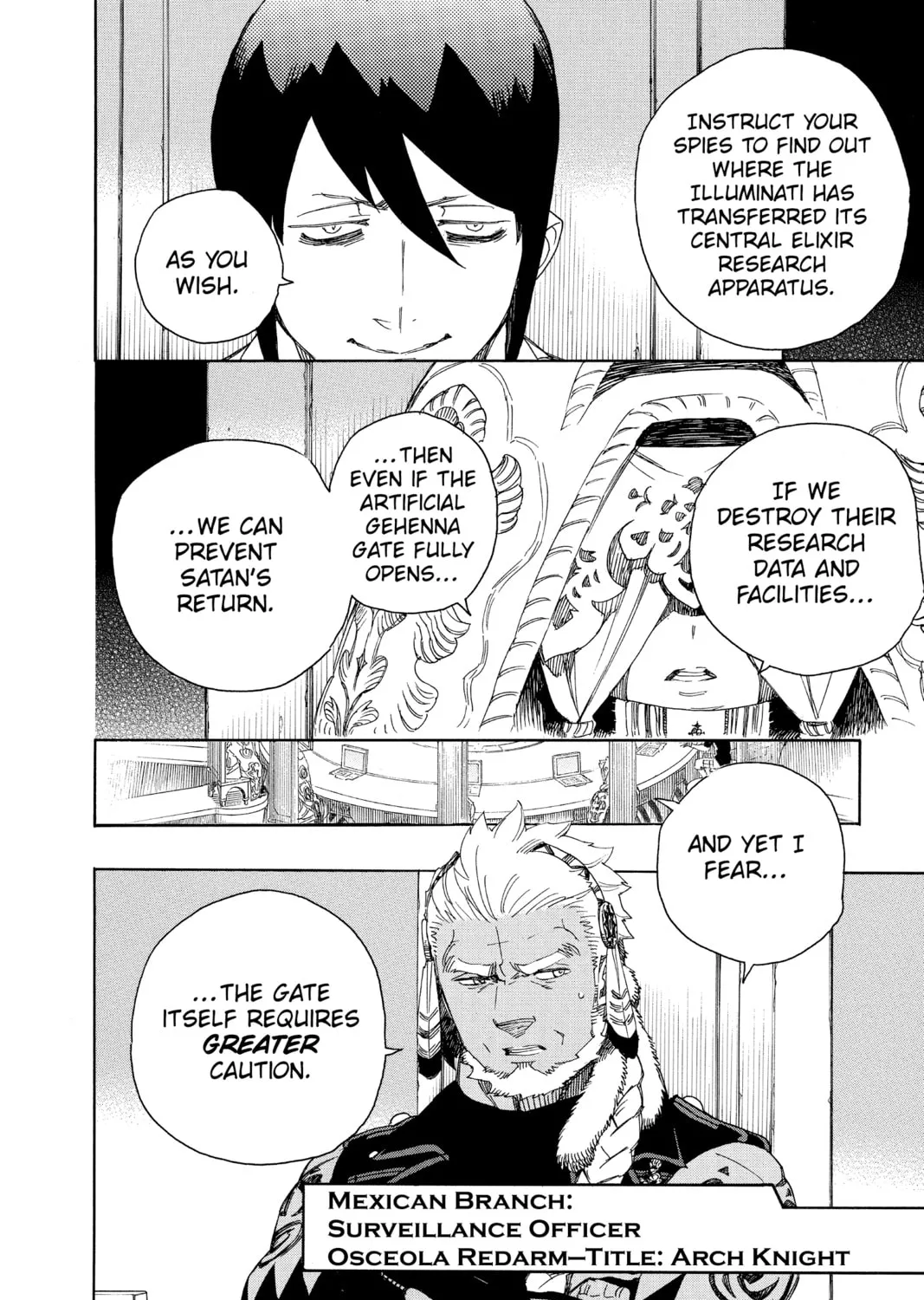 Read Blue Exorcist chapter 69 image 26 on Lezhin