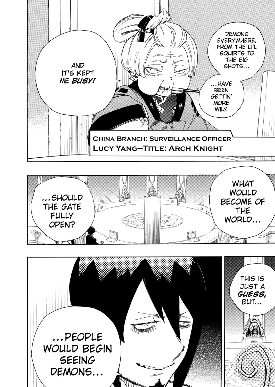 Read Blue Exorcist chapter 69 image 30 on Lezhin