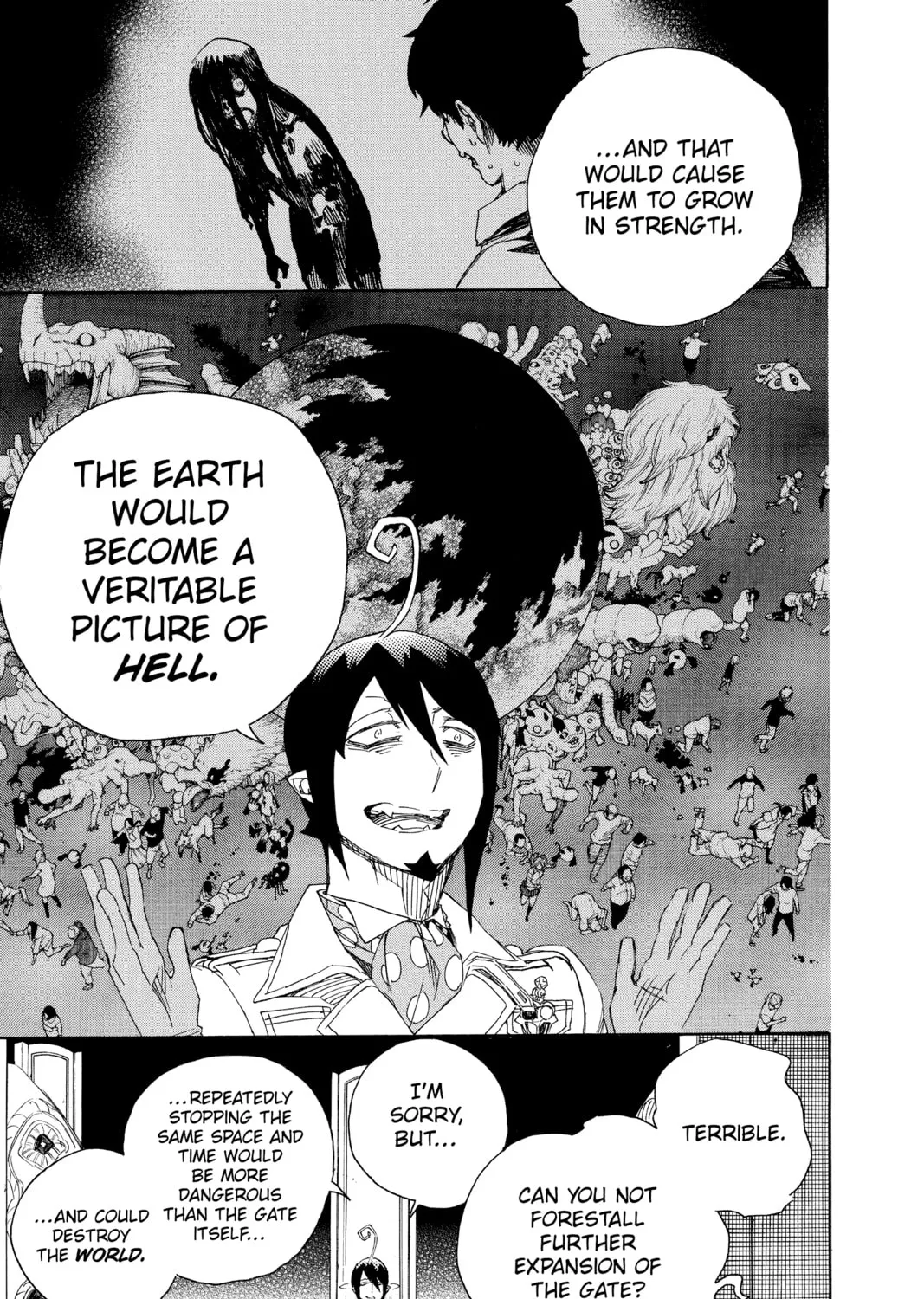 Read Blue Exorcist chapter 69 image 32 on Lezhin