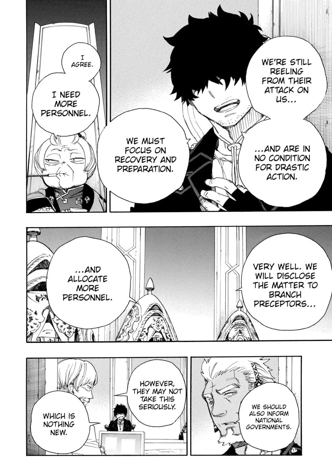 Read Blue Exorcist chapter 69 image 38 on Lezhin