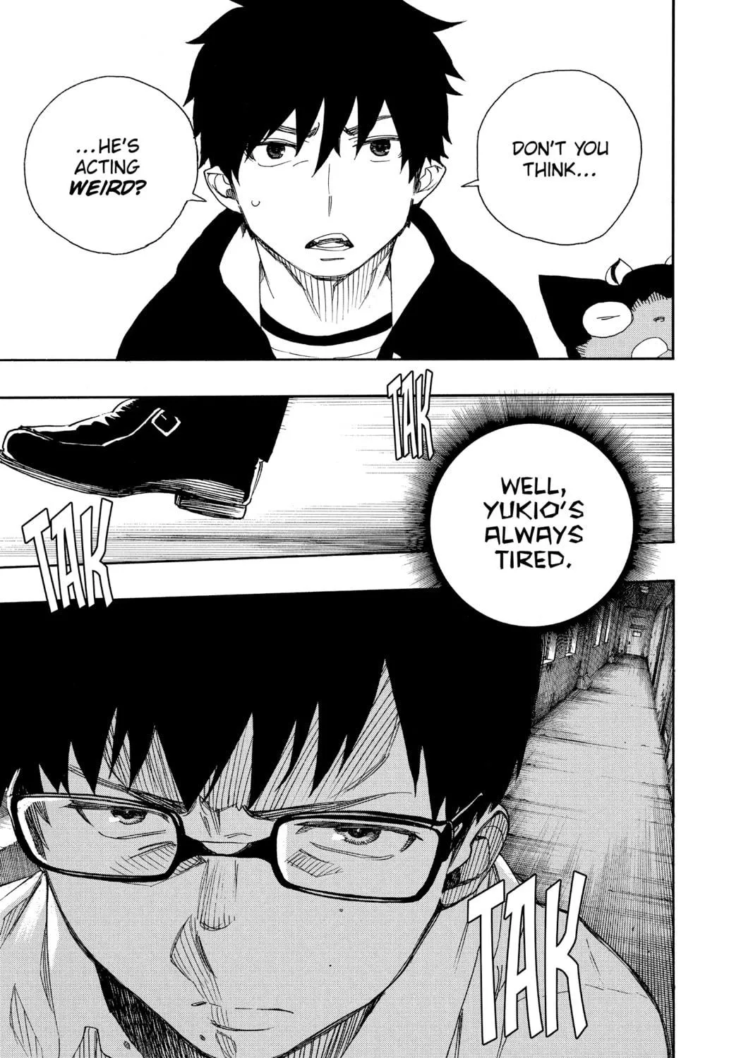 Read Blue Exorcist chapter 69 image 4 on Lezhin