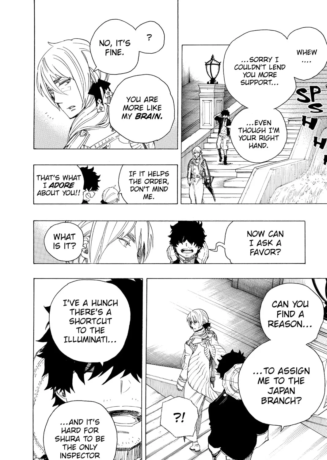 Read Blue Exorcist chapter 69 image 42 on Lezhin