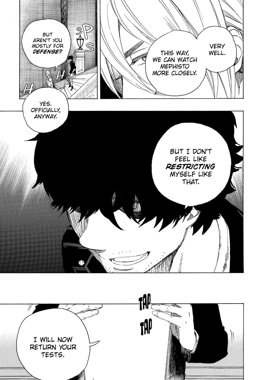 Read Blue Exorcist chapter 69 image 44 on Lezhin