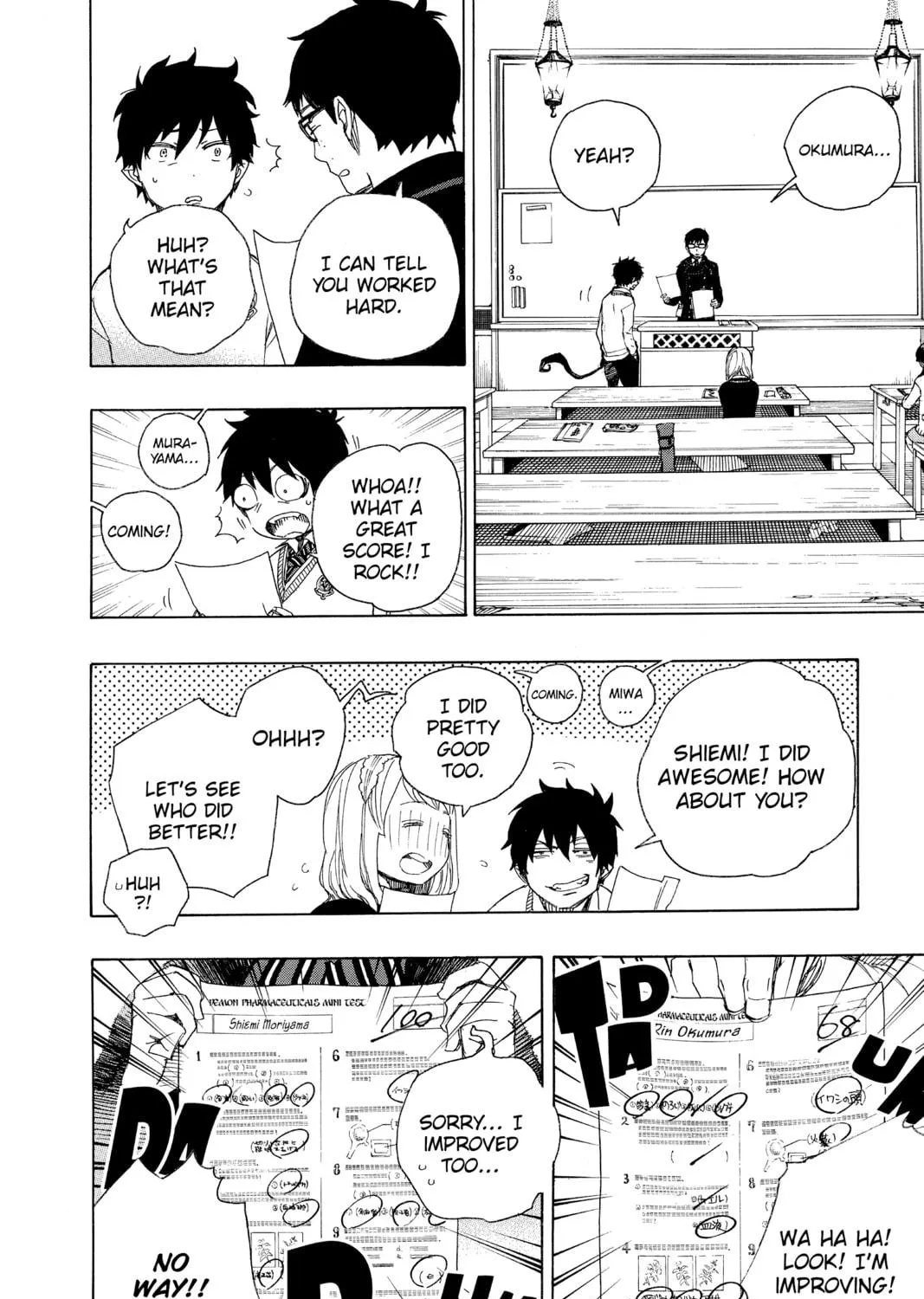Read Blue Exorcist chapter 69 image 46 on Lezhin