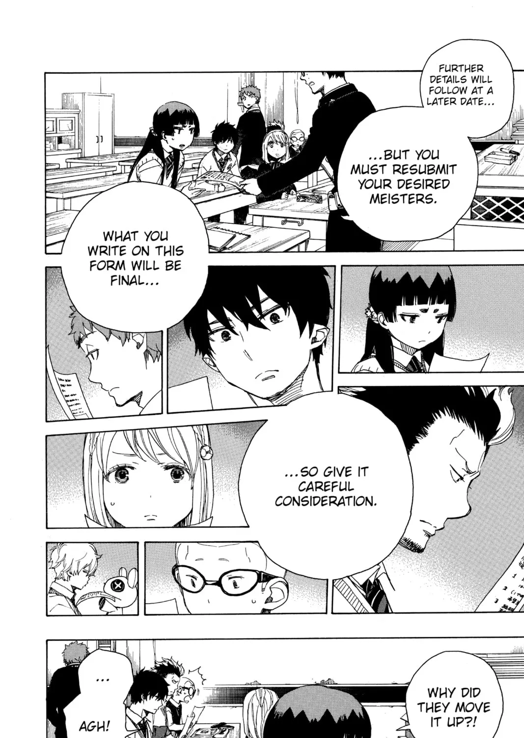 Read Blue Exorcist chapter 69 image 50 on Lezhin