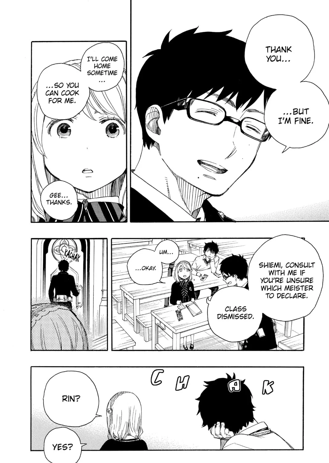 Read Blue Exorcist chapter 69 image 54 on Lezhin