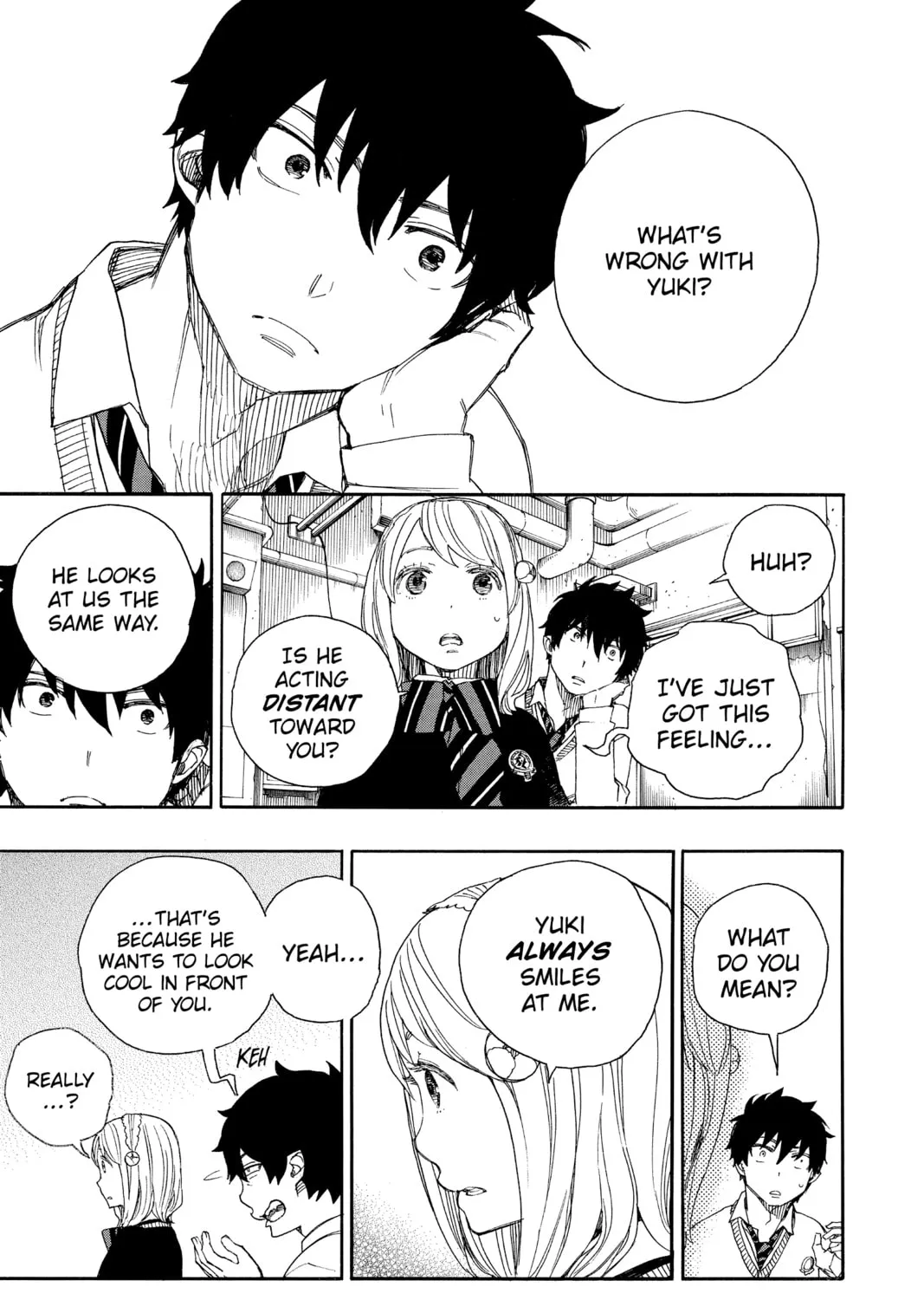 Read Blue Exorcist chapter 69 image 56 on Lezhin