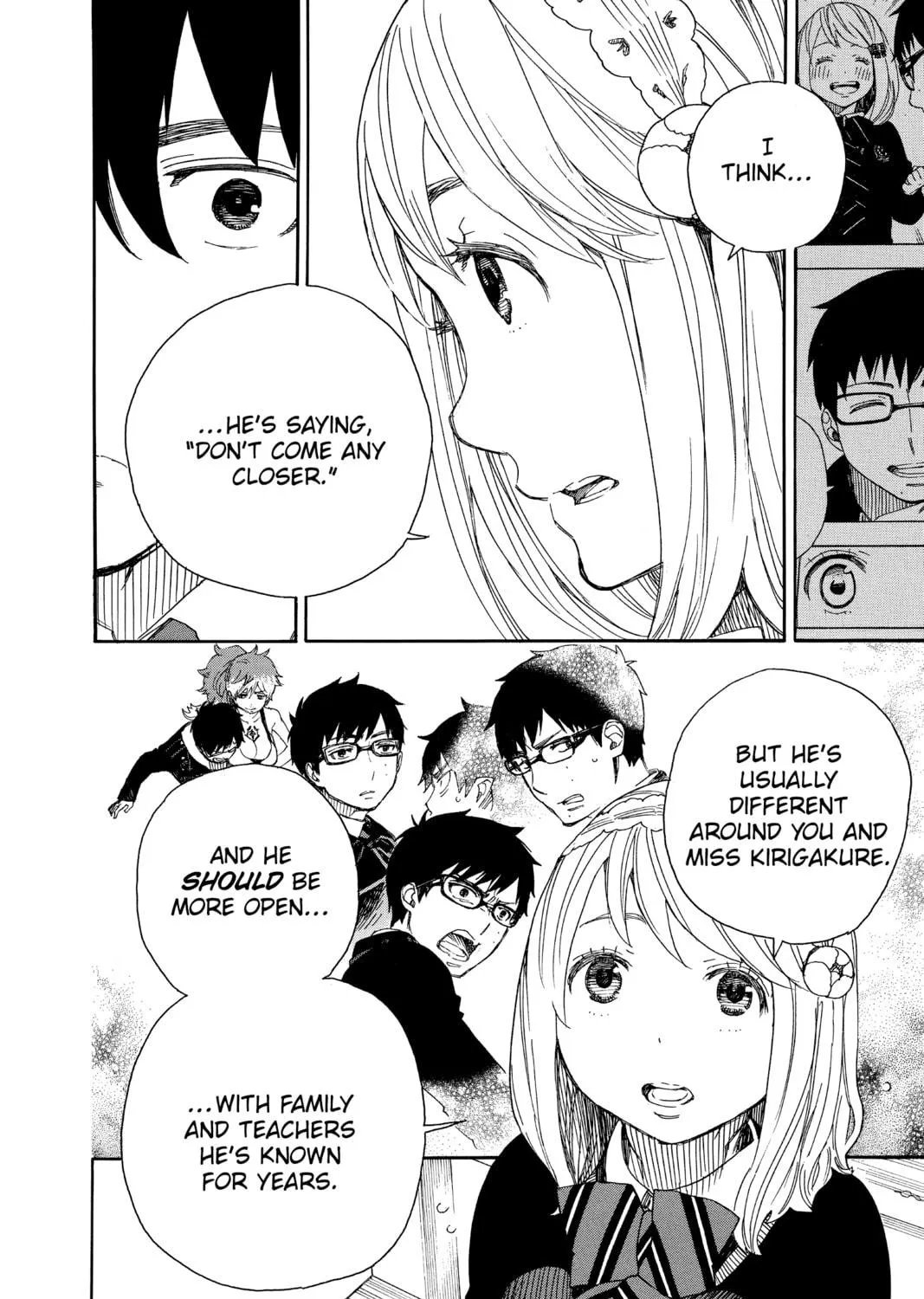 Read Blue Exorcist chapter 69 image 58 on Lezhin