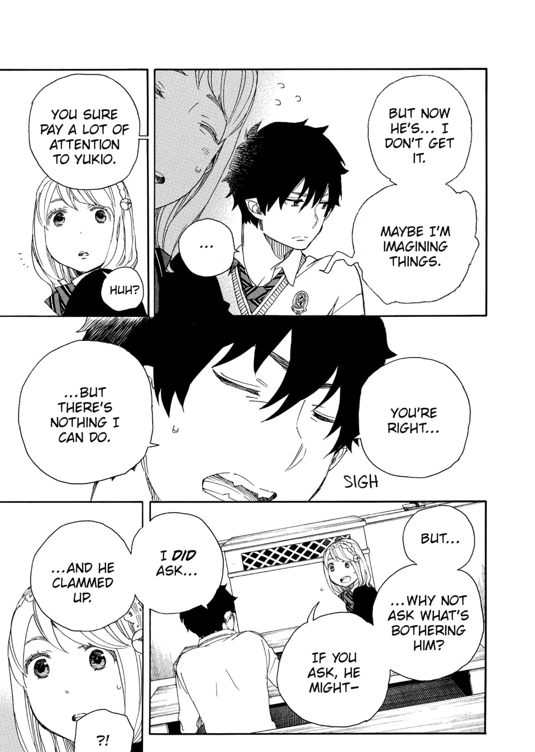 Read Blue Exorcist chapter 69 image 60 on Lezhin