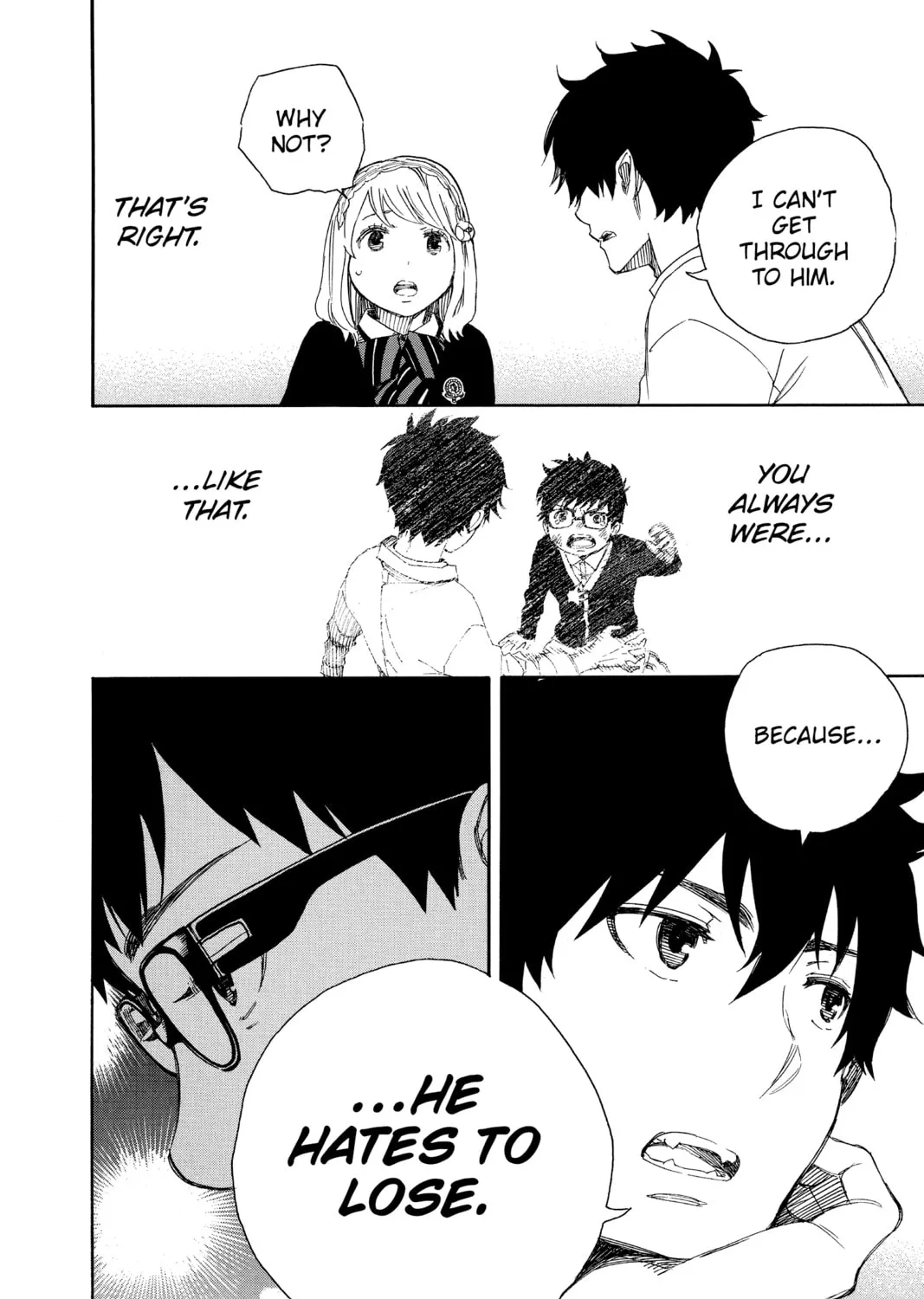 Read Blue Exorcist chapter 69 image 62 on Lezhin
