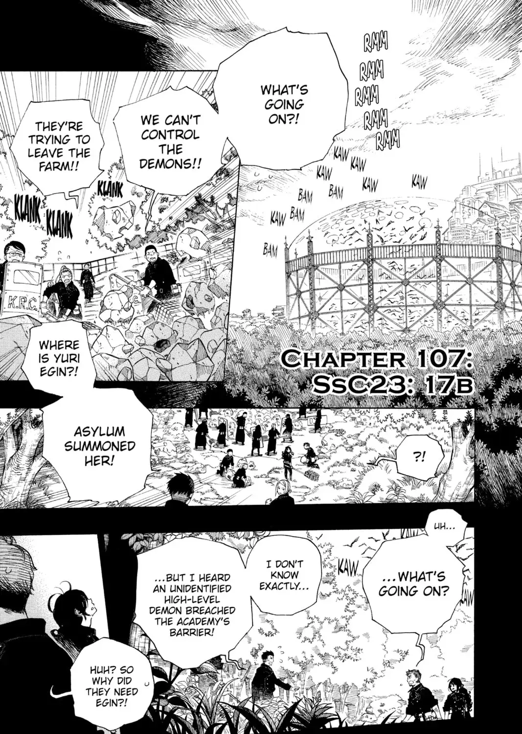Read Blue Exorcist chapter 7.2 image 0 on Lezhin