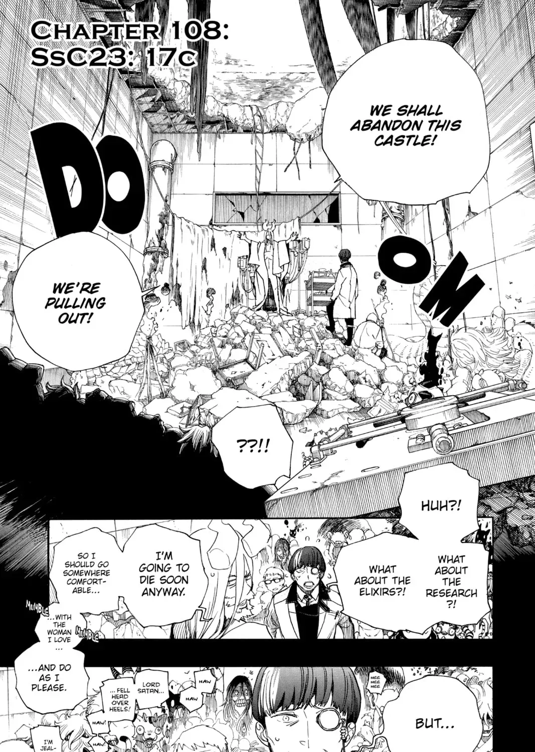Read Blue Exorcist chapter 7.3 image 0 on Lezhin