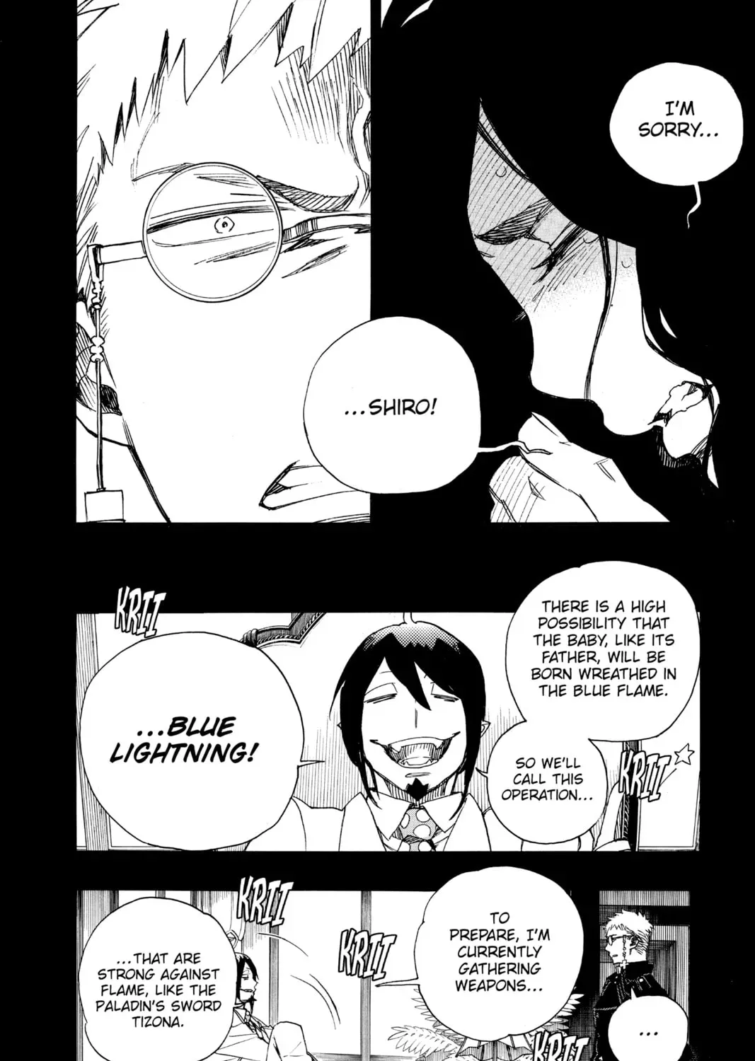 Read Blue Exorcist chapter 7.3 image 54 on Lezhin