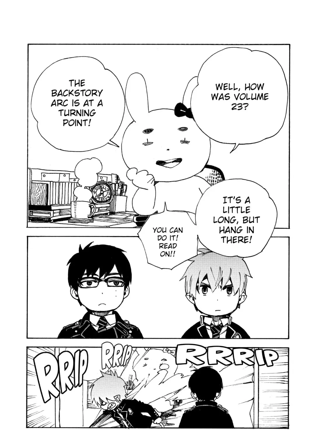 Read Blue Exorcist chapter 7.3 image 82 on Lezhin